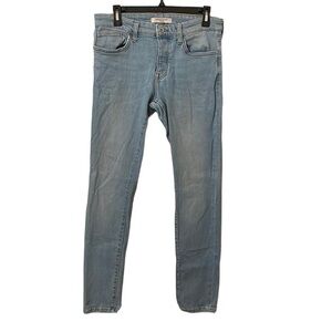 FOREVER 21 | Men’s Denim Blue Slim Straight Jeans Size 33